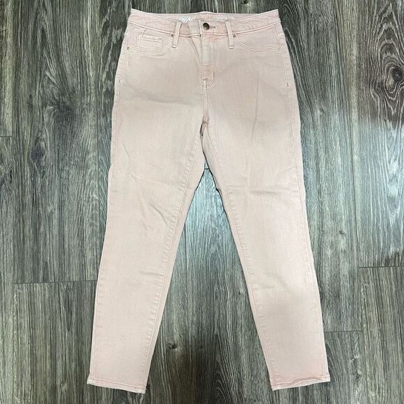 Massimo Pink High Rise Jegging Crop 6/28R - Picture 2 of 6